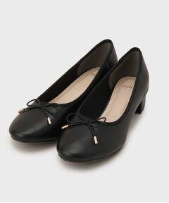 index / インデックス パンプス | ラウンドトゥヒールバレエシューズ