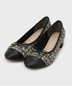 index / インデックス パンプス | ラウンドトゥヒールバレエシューズ