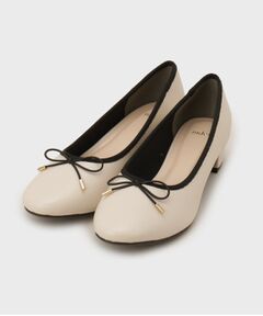 index / インデックス パンプス | ラウンドトゥヒールバレエシューズ