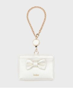 index / インデックス その他小物 | ラメ合皮リボンパスケース