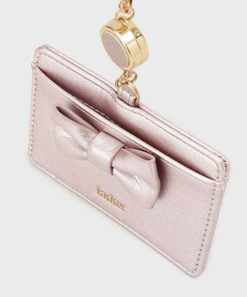 index / インデックス その他小物 | ラメ合皮リボンパスケース | 詳細3