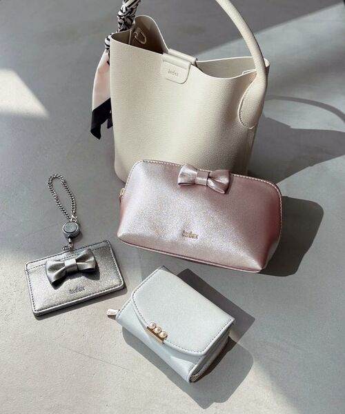 index / インデックス その他小物 | ラメ合皮リボンパスケース | 詳細7