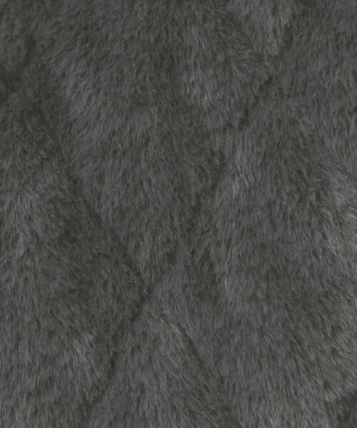 index / インデックス レザーブルゾン・ジャケット | リバーシブル キルティングファーブルゾン【洗濯機OK】 | 詳細15