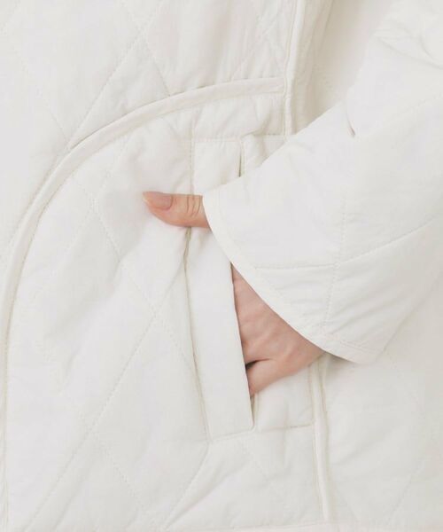 index / インデックス レザーブルゾン・ジャケット | リバーシブル キルティングファーブルゾン【洗濯機OK】 | 詳細29