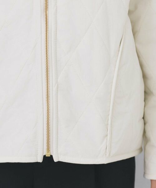 index / インデックス レザーブルゾン・ジャケット | リバーシブル キルティングファーブルゾン【洗濯機OK】 | 詳細30