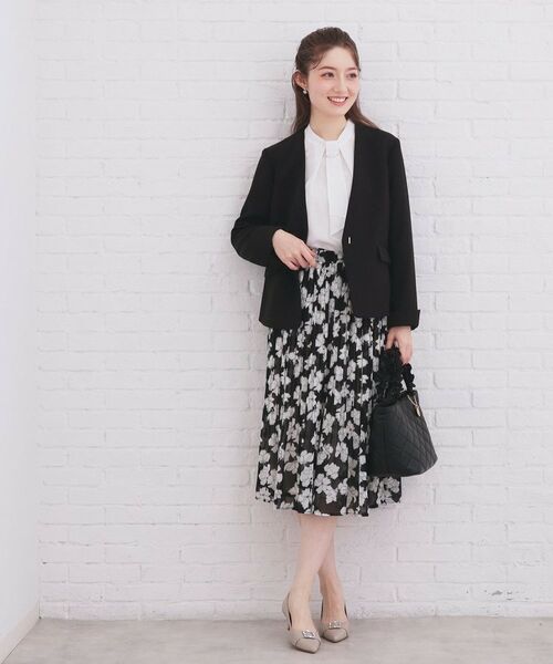 index / インデックス ロング・マキシ丈スカート | 選べる丈 シフォンプリーツスカート【洗濯機OK/イージーアイロン/防シワ】 | 詳細19