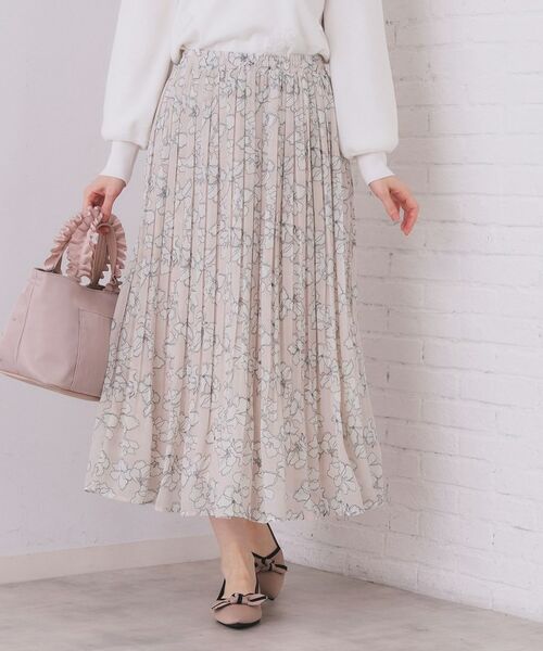 index / インデックス ロング・マキシ丈スカート | 選べる丈 シフォンプリーツスカート【洗濯機OK/イージーアイロン/防シワ】 | 詳細22