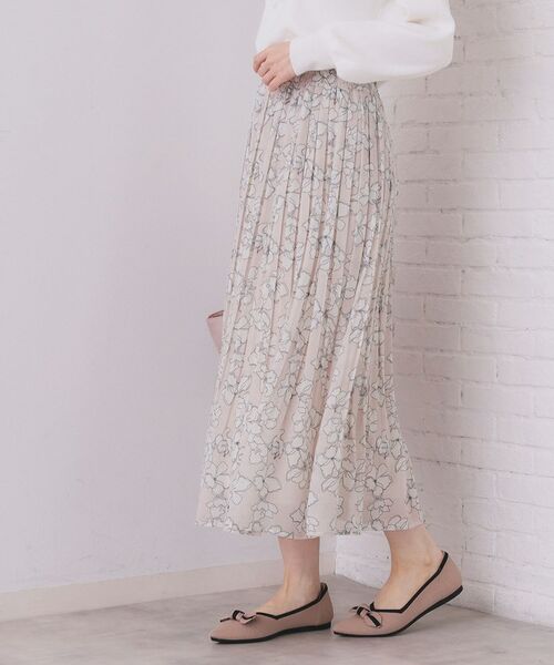 index / インデックス ロング・マキシ丈スカート | 選べる丈 シフォンプリーツスカート【洗濯機OK/イージーアイロン/防シワ】 | 詳細23