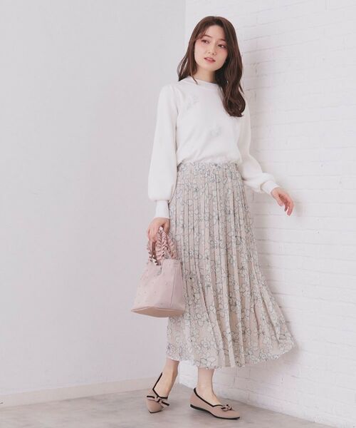 index / インデックス ロング・マキシ丈スカート | 選べる丈 シフォンプリーツスカート【洗濯機OK/イージーアイロン/防シワ】 | 詳細24