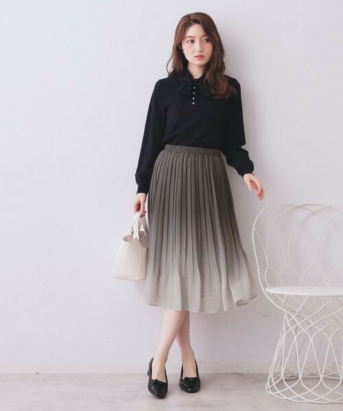 index / インデックス ロング・マキシ丈スカート | 選べる丈 シフォンプリーツスカート【洗濯機OK/イージーアイロン/防シワ】 | 詳細30
