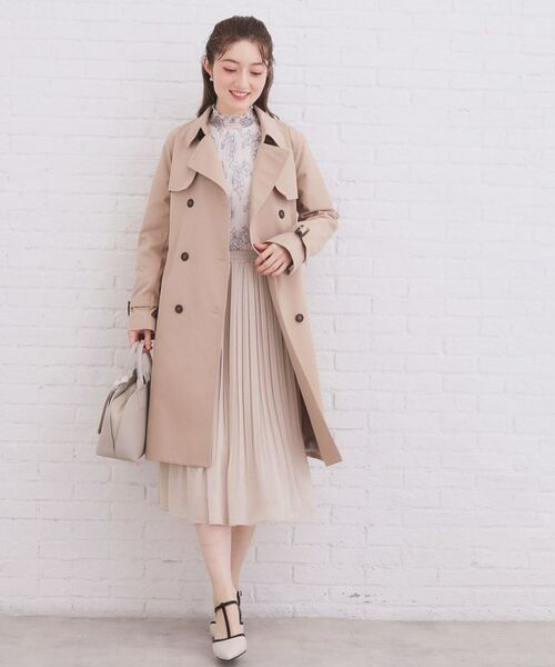 index / インデックス ロング・マキシ丈スカート | 選べる丈 シフォンプリーツスカート【洗濯機OK/イージーアイロン/防シワ】 | 詳細6