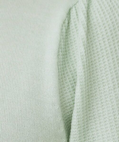 index / インデックス ニット・セーター | 柄編みスリーブハイネックニット【洗濯機OK】 | 詳細12