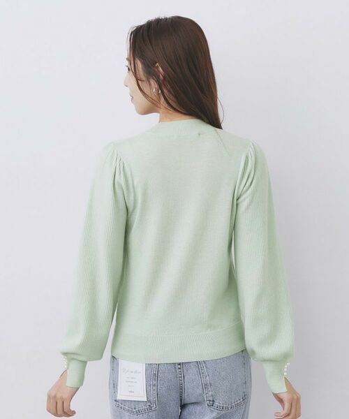 index / インデックス ニット・セーター | 柄編みスリーブハイネックニット【洗濯機OK】 | 詳細15