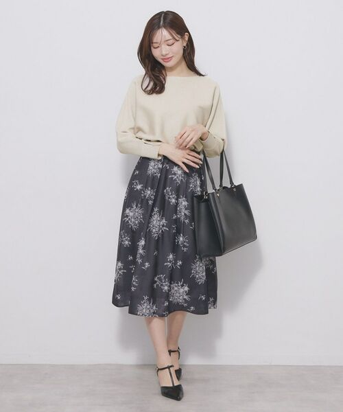 index / インデックス ニット・セーター | ドルマンリブニット【洗濯機OK/抗ピル】 | 詳細15