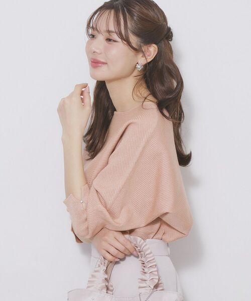 index / インデックス ニット・セーター | ドルマンリブニット【洗濯機OK/抗ピル】 | 詳細17