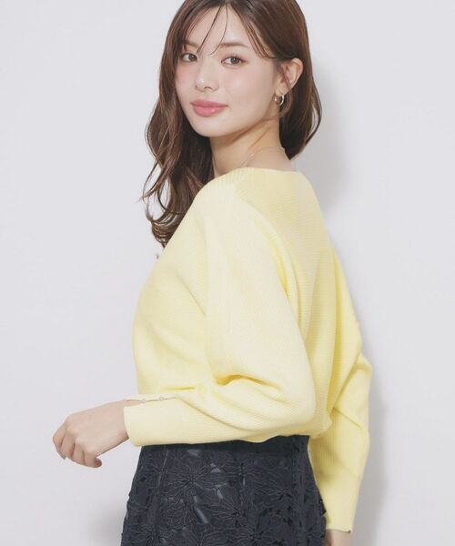 index / インデックス ニット・セーター | ドルマンリブニット【洗濯機OK/抗ピル】 | 詳細5