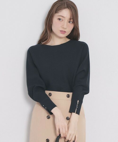 index / インデックス ニット・セーター | ドルマンリブニット【洗濯機OK/抗ピル】 | 詳細9