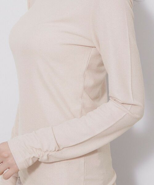 index / インデックス カットソー | ラメシアーリブトップス【洗濯機OK/接触冷感】 | 詳細17