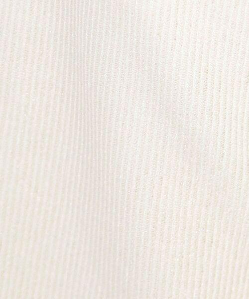 index / インデックス カットソー | ラメシアーリブトップス【洗濯機OK/接触冷感】 | 詳細4