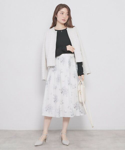 index / インデックス カットソー | ラメシアーリブトップス【洗濯機OK/接触冷感】 | 詳細7