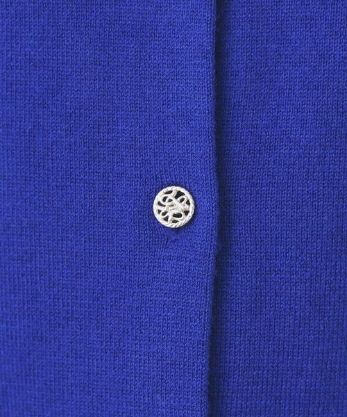 index / インデックス カーディガン・ボレロ | 柄編みクルーネックカーディガン【洗濯機OK】 | 詳細12