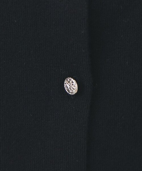 index / インデックス カーディガン・ボレロ | 柄編みクルーネックカーディガン【洗濯機OK】 | 詳細16