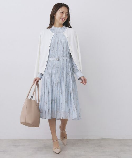 index / インデックス カーディガン・ボレロ | 柄編みクルーネックカーディガン【洗濯機OK】 | 詳細19