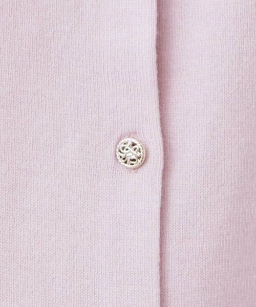 index / インデックス カーディガン・ボレロ | 柄編みクルーネックカーディガン【洗濯機OK】 | 詳細8