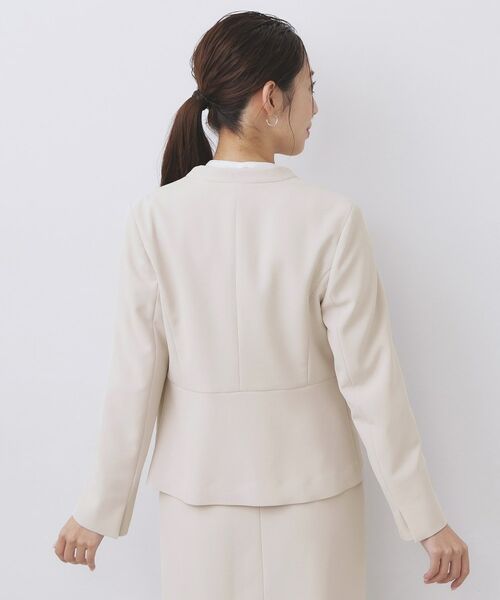 index / インデックス ノーカラージャケット | セットアップ対応 ストレッチノーカラージャケット【洗濯機OK・防シワ・イージーアイロン】 | 詳細19