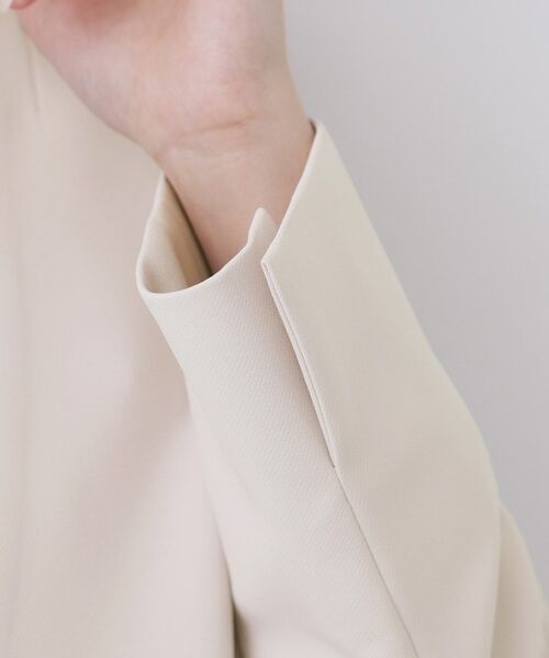 index / インデックス ノーカラージャケット | セットアップ対応 ストレッチノーカラージャケット【洗濯機OK・防シワ・イージーアイロン】 | 詳細22