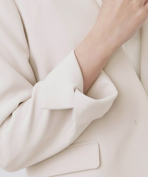 index / インデックス ノーカラージャケット | セットアップ対応 ストレッチノーカラージャケット【洗濯機OK・防シワ・イージーアイロン】 | 詳細23