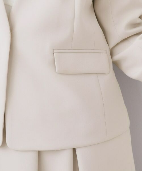 index / インデックス ノーカラージャケット | セットアップ対応 ストレッチノーカラージャケット【洗濯機OK・防シワ・イージーアイロン】 | 詳細25