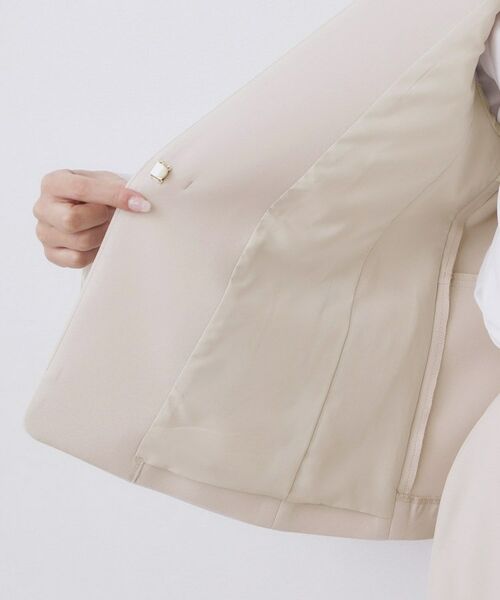 index / インデックス ノーカラージャケット | セットアップ対応 ストレッチノーカラージャケット【洗濯機OK・防シワ・イージーアイロン】 | 詳細26