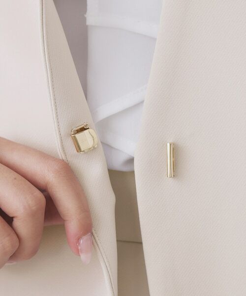 index / インデックス ノーカラージャケット | セットアップ対応 ストレッチノーカラージャケット【洗濯機OK・防シワ・イージーアイロン】 | 詳細27