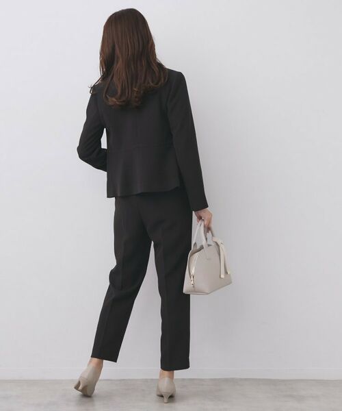 index / インデックス パンツ | セットアップ対応 ストレッチテーパードパンツ【洗濯機OK・防シワ・イージーアイロン】 | 詳細15