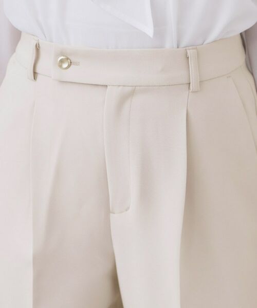 index / インデックス パンツ | セットアップ対応 ストレッチテーパードパンツ【洗濯機OK・防シワ・イージーアイロン】 | 詳細20