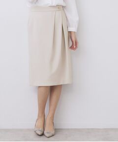 index / インデックス スカート | アシンメトリーストレッチタックスカート/セットアップ対応【洗濯機OK/防シワ/イージーアイロン】