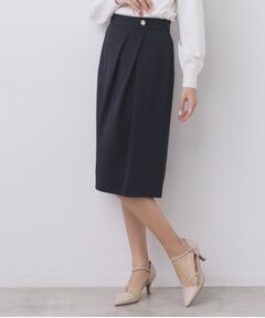 index / インデックス スカート | セットアップ対応 アシンメトリータックスカート【洗濯機OK・防シワ・ストレッチ・イージーアイロン】