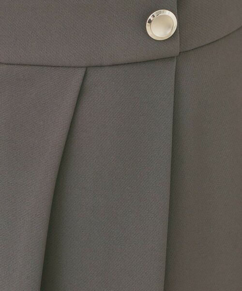 index / インデックス スカート | セットアップ対応 アシンメトリータックスカート【洗濯機OK・防シワ・ストレッチ・イージーアイロン】 | 詳細4