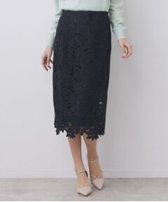index / インデックス スカート | フラワーレースタイトスカート【洗濯機OK】
