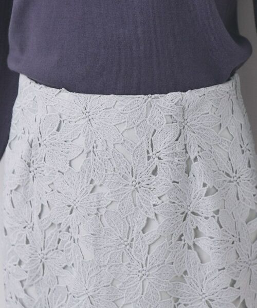 index / インデックス スカート | フラワーレースタイトスカート【洗濯機OK】 | 詳細16