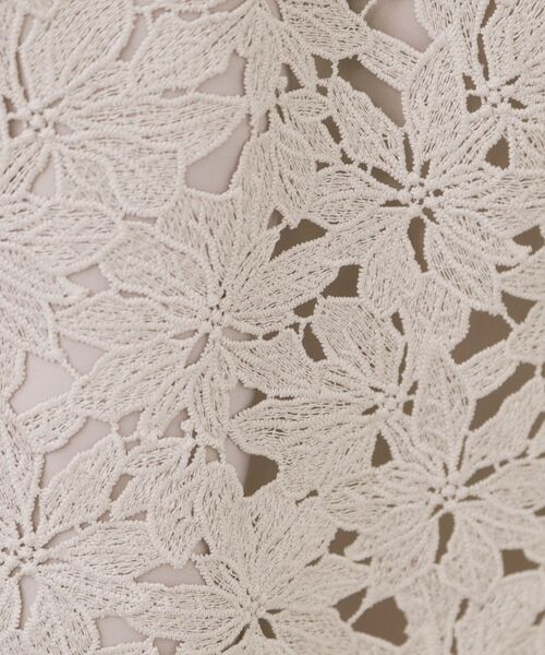 index / インデックス スカート | フラワーレースタイトスカート【洗濯機OK】 | 詳細4