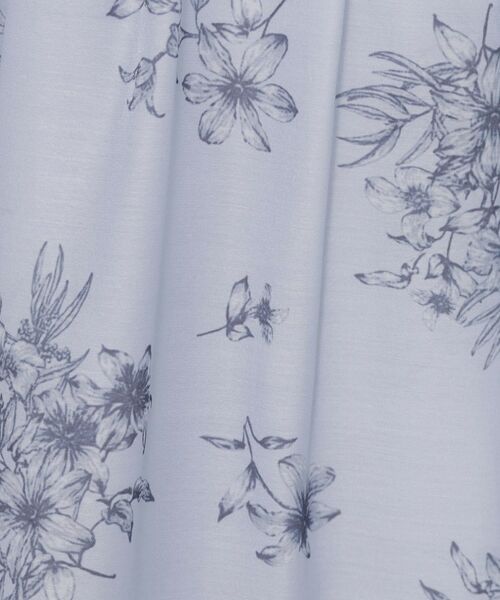 index / インデックス スカート | オーガンジーフラワーフレアスカート【洗濯機OK/イージーアイロン】 | 詳細8