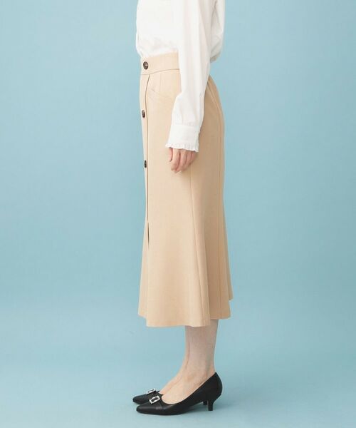 index / インデックス ロング・マキシ丈スカート | トレンチマーメイドフレアスカート【洗濯機OK/イージーアイロン】 | 詳細10
