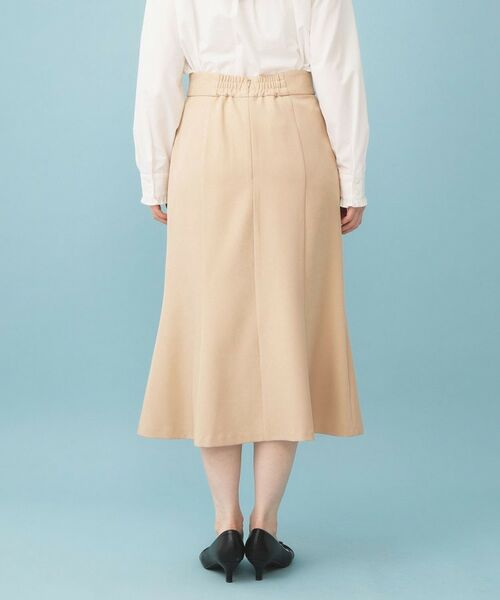 index / インデックス ロング・マキシ丈スカート | トレンチマーメイドフレアスカート【洗濯機OK/イージーアイロン】 | 詳細11