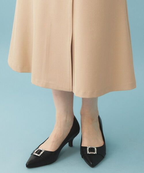 index / インデックス ロング・マキシ丈スカート | トレンチマーメイドフレアスカート【洗濯機OK/イージーアイロン】 | 詳細15