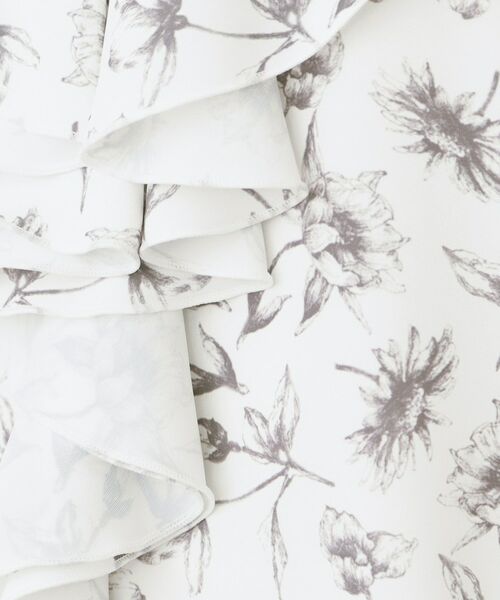 index / インデックス シャツ・ブラウス | ラッフルフリルフラワーアソート【洗濯機OK/イージーアイロン】 | 詳細12