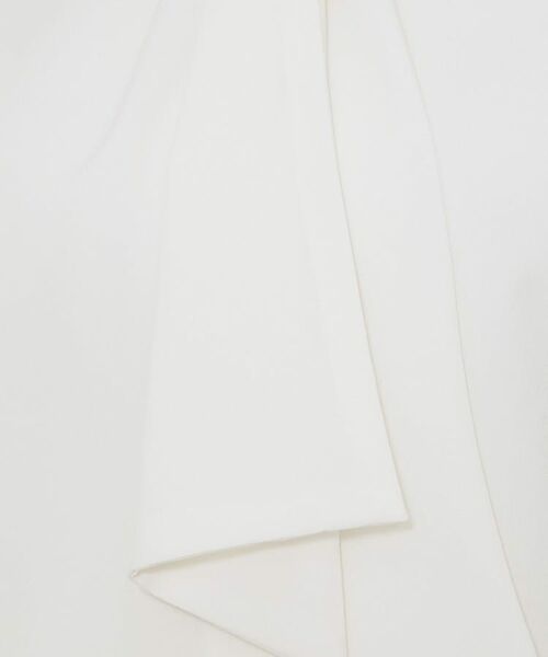 index / インデックス シャツ・ブラウス | アシンメトリーボウタイブラウス【洗濯機OK/イージーアイロン/防シワ】《XS～LL》 | 詳細4