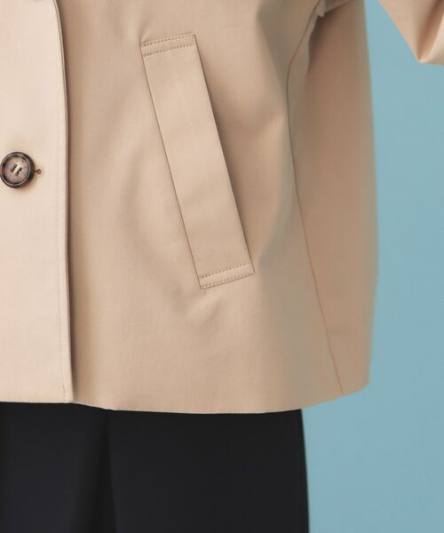 index / インデックス トレンチコート | キャンディスリーブショートトレンチコート【洗濯機OK/撥水/防花粉】《5col》 | 詳細28