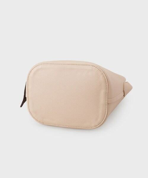 index / インデックス トートバッグ | ストライプスカーフ付きミドルバッグ【2WAY】 | 詳細12